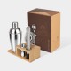 Set shaker Korai de acero inoxidable