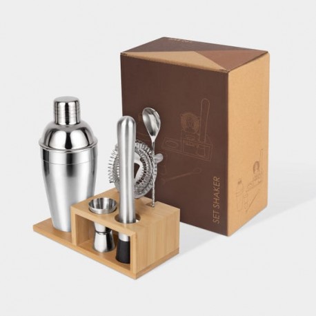 Set shaker Korai de acero inoxidable