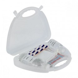 Kit de emergencia con estuche de plástico