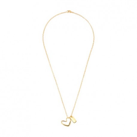 Collar Dilara de chapa de oro