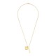 Collar Liva de chapa de oro