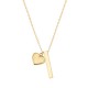 Collar Liva de chapa de oro