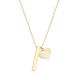Collar Liva de chapa de oro