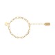 Pulsera Ona de chapa de oro