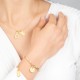 Pulsera Ona de chapa de oro