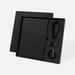 Set de libreta Reki de curpiel