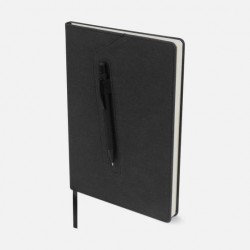 Set de libreta agendario Brigid de aluminio y papel