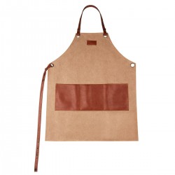 Mandil con correa ajustable y tres bolsas Auryn