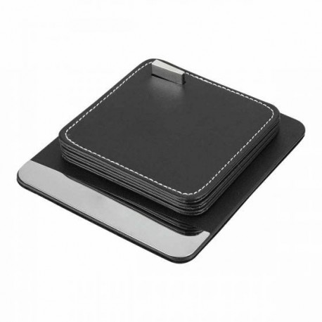 Set porta vasos de curpiel Premium