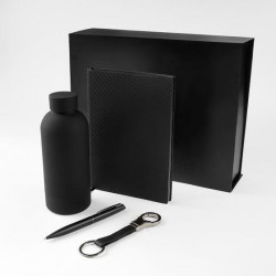 Set Notte de metal y curpiel