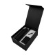 Set Drael de acero inoxidable y curpiel