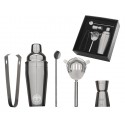 Set de cocteleria Cocobongo en color plata