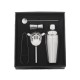Set de cocteleria Cocobongo en color plata