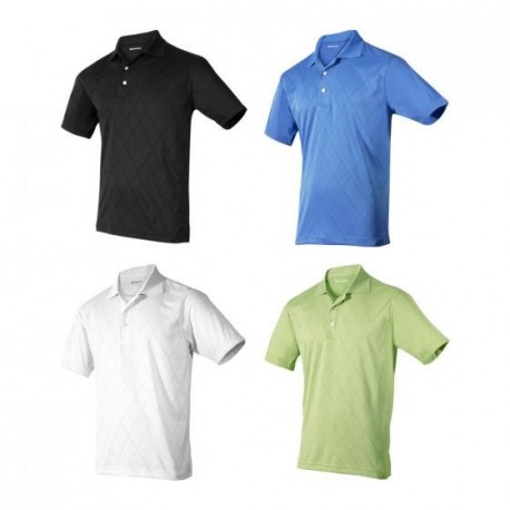 Playera con diseño de rombos Yager caballero