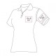 Playera con diseño de rombos pequeños Ravel dama