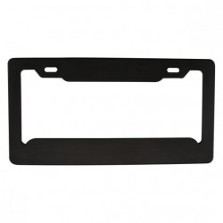 Porta placa para automóvil de plástico