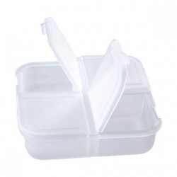 Pastillero 6 compartimientos de plástico Sao