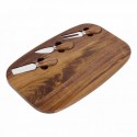 Set de cocina con 3 accesorios de madera Lesoto