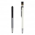 Bolígrafo USB de 8 GB y touch screen de aluminio Evans