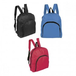 Mochila con bolsa frontal de cierre Accent