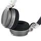 Audífonos acojinados en diadema bluetooht con estuche Aulavik con radio