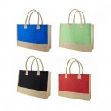 Bolsa eco friendly con fuelle Torba