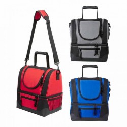 Hielera con interior plastificado impermeable con correa ajustable Jena