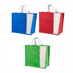 Bolsa de yute con fuelle Almez