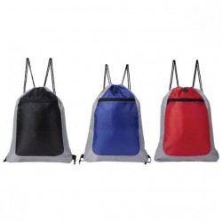Bolsa mochila con compartimiento frontal con cierre Sunet