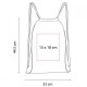Bolsa mochila con parte frontal reflejante Mazy