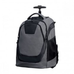 Mochila ejecutiva gris Trollely Polux