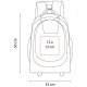 Mochila ejecutiva gris Trollely Polux