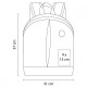 Mochila con aditamento para audífonos Keit