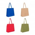 Bolsa con fuelle de yute varios colores Sibenik