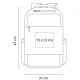 Mochila con compartimento interno para laptop y tablet Seilet