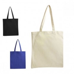 Bolsa de algodón sin fuelle con asas Cotton Slim