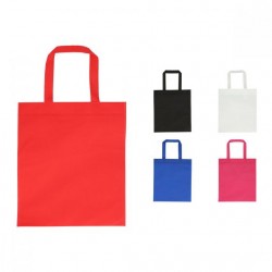 Bolsa de non woven sellada con calor sin fuelle varios colores Abba