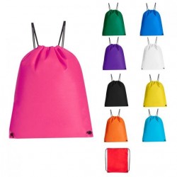 Bolsa mochila eco friendly de non woven varios colores Pastrana