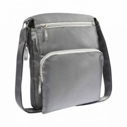 Porta tablet color gris con aditamento para audífonos Asier