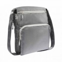 Porta tablet color gris con aditamento para audífonos Asier