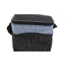 Lonchera con interior plastificado y bolsas laterales Pankie