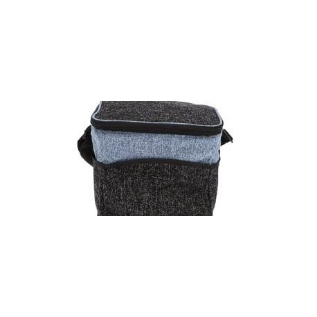 Lonchera con interior plastificado y bolsas laterales Pankie