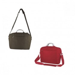 Portafolio con bolsa principal con 3 compartimentos Florencia