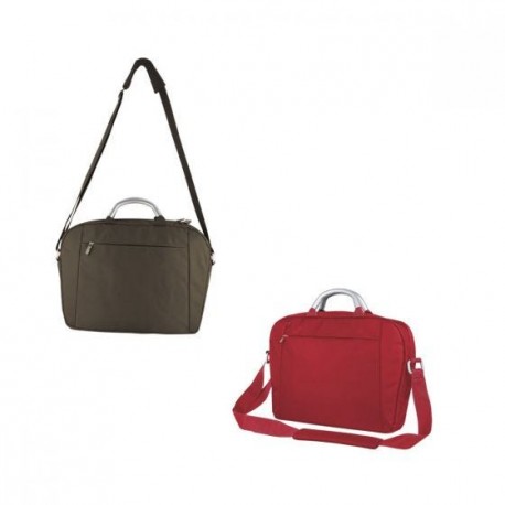 Portafolio con bolsa principal con 3 compartimentos Florencia