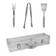 Kit de parrillada BBQ con estuche metálico Snazzy