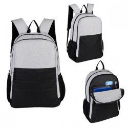 Mochila con bolsa principal con espacio para laptop y tablet Denver