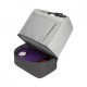Lonchera con interior plastificado color gris Fleur