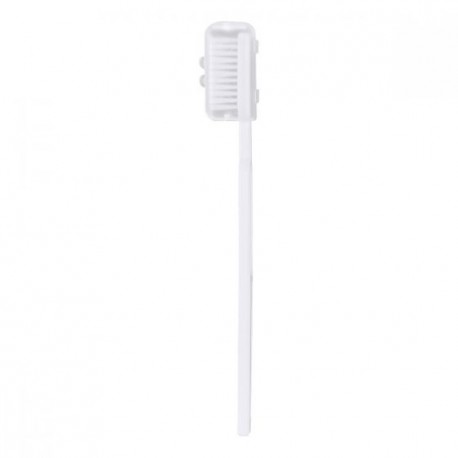 Cepillo dental de plástico con ranura para dosificar la pasta Lhotse