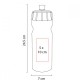 Cilindro de gel antibacterial de 700 ml Weser