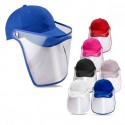 Gorra con careta desmontable con brocha de velcro Anshan